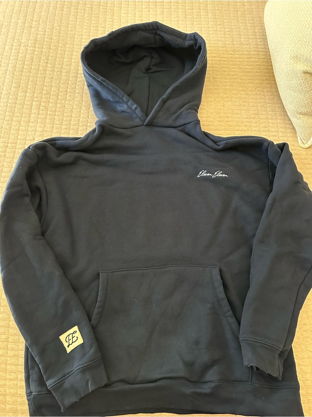 Eleven Eleven Navy Classic Fleece Hoodie